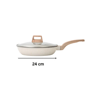 Maifan Non-Stick Frying Pan with Lid