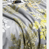 Ice Silk Elegance Comfort Quilt Set (Style-4)