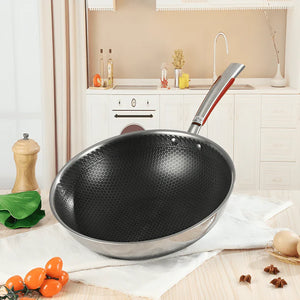 Steel Wave Non-Stick Fry Pan