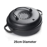 Multi-functional Cast Iron Pot