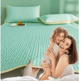 Pure Comfort Natural Latex Mat With 2 Pillow Cover (MINT GREEN)