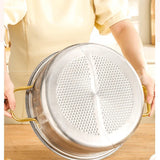 Dutch Hot Pot Stainless Steel Double-Handed Pot