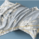 Ice Silk Elegance Comfort Quilt Set (Style-1)