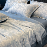 Ice Silk Elegance Comfort Quilt Set (Style-3)