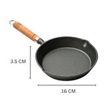 Quick-Heat Cast Iron Frying Pan