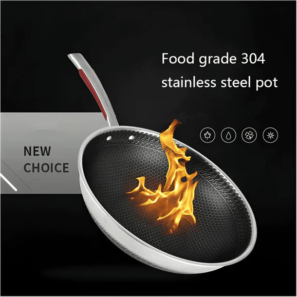 Steel Wave Non-Stick Fry Pan