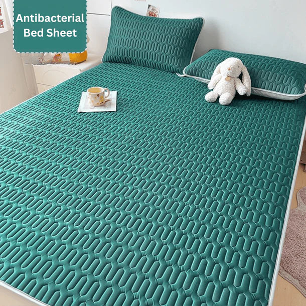 Pure Comfort Natural Latex Mat With 2 Pillow Cover (DARK GREEN)