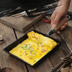 Premium Uncoated Square Frying pan